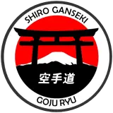 Logo de la escuela de karate Shiro Ganseki Goju Ryu